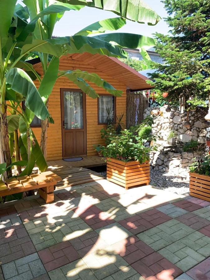 Гостевой Дом У Левы Hotel Gagra Eksteriør billede
